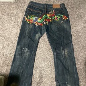 ed hardy jeans pre owned